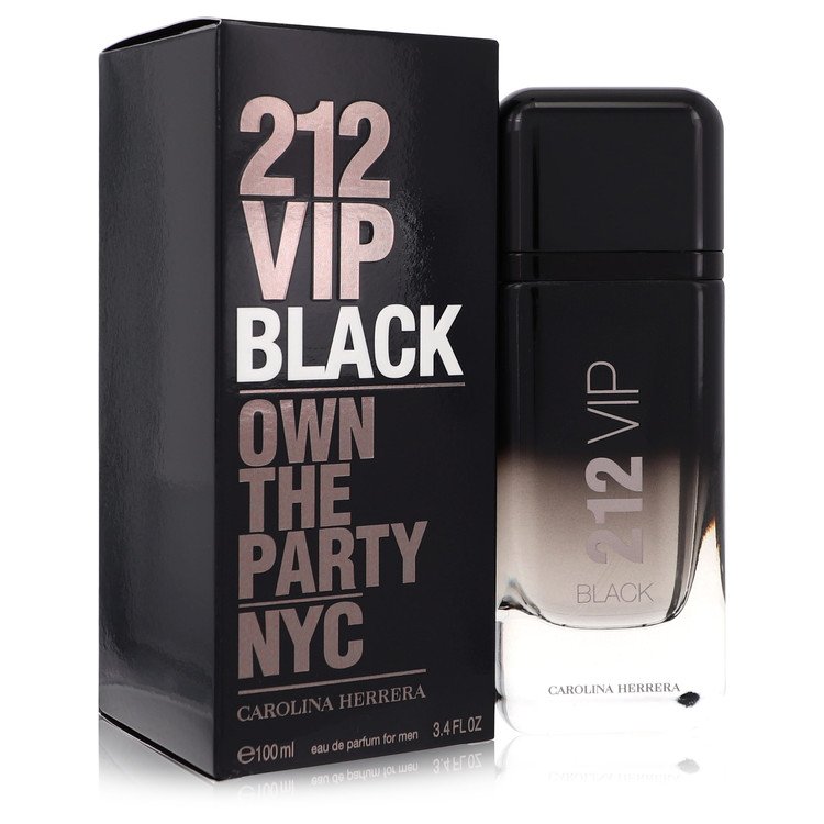 212 Vip Black Eau De Parfum Spray By Carolina Herrera For Men