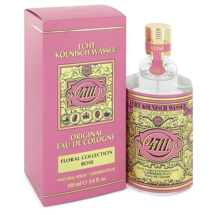 4711 Floral Collection Rose Eau De Cologne Spray (Unisex) By 4711 For Men