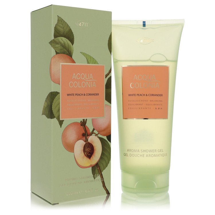 4711 Acqua Colonia White Peach & Coriander Shower Gel By 4711 For Women