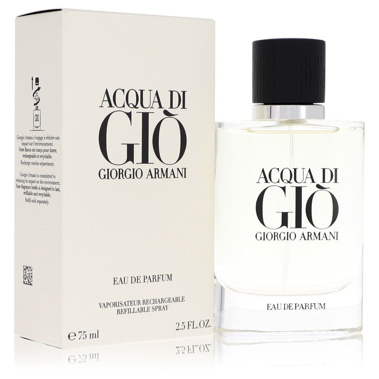 Acqua Di Gio Eau De Parfum Refillable Spray By Giorgio Armani For Men