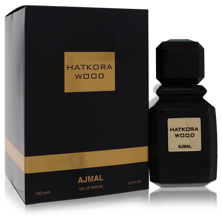 Hatkora Wood Eau De Parfum Spray (Unisex) By Ajmal For Men