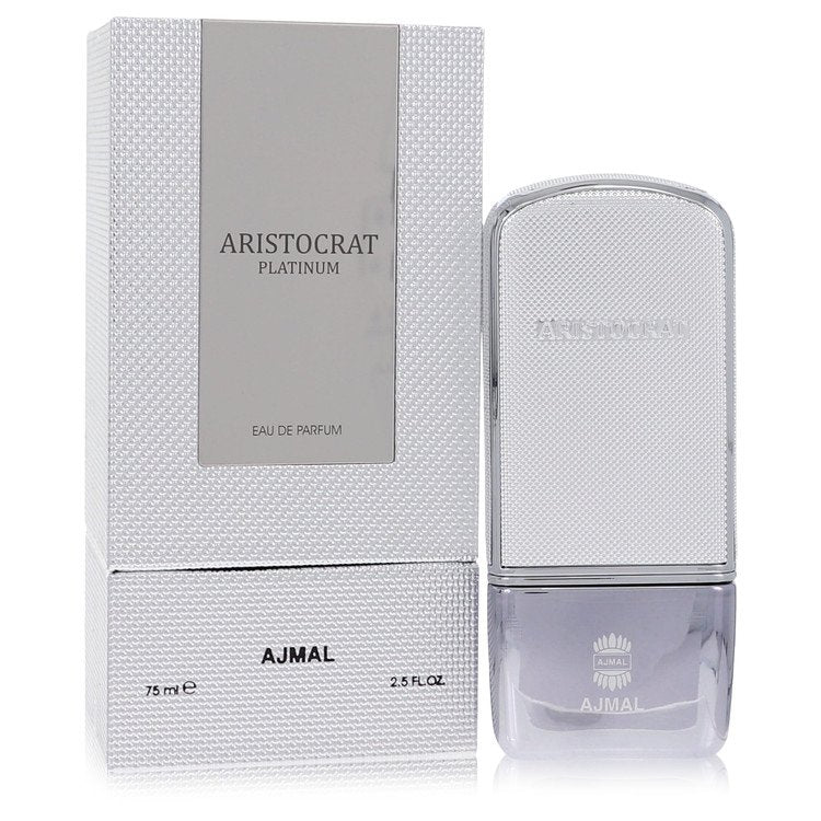 Ajmal Aristocrat Platinum Eau De Parfum Spray By Ajmal For Men