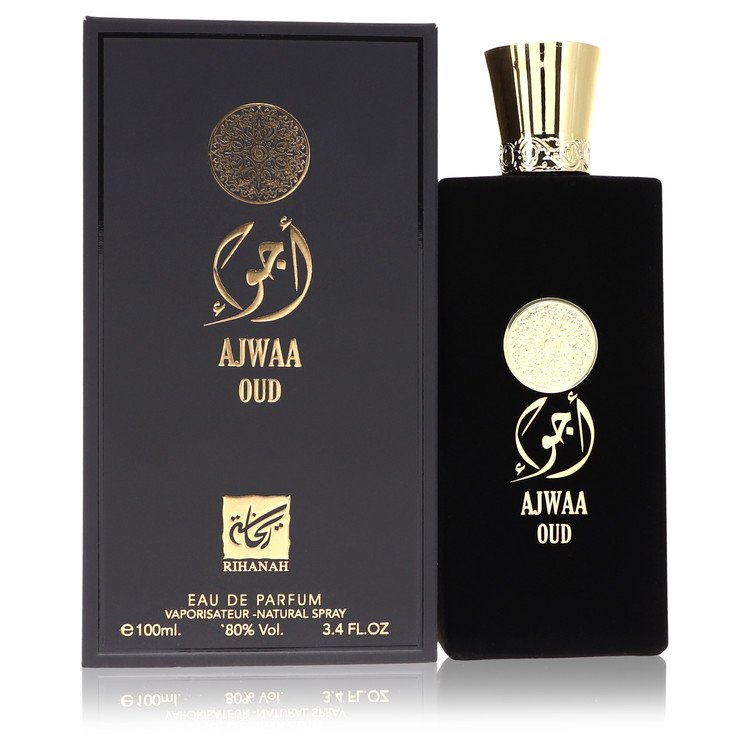 Ajwaa Oud Eau De Parfum Spray (Unisex) By Rihanah For Men