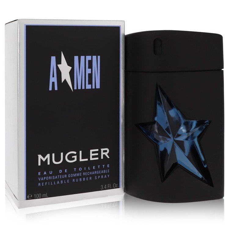 Angel Eau De Toilette Spray Refillable (Rubber) By Thierry Mugler For Men