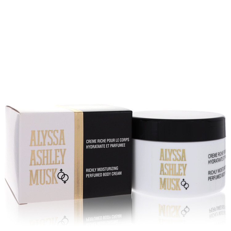 Alyssa Ashley Musk Body Cream By Houbigant For Women