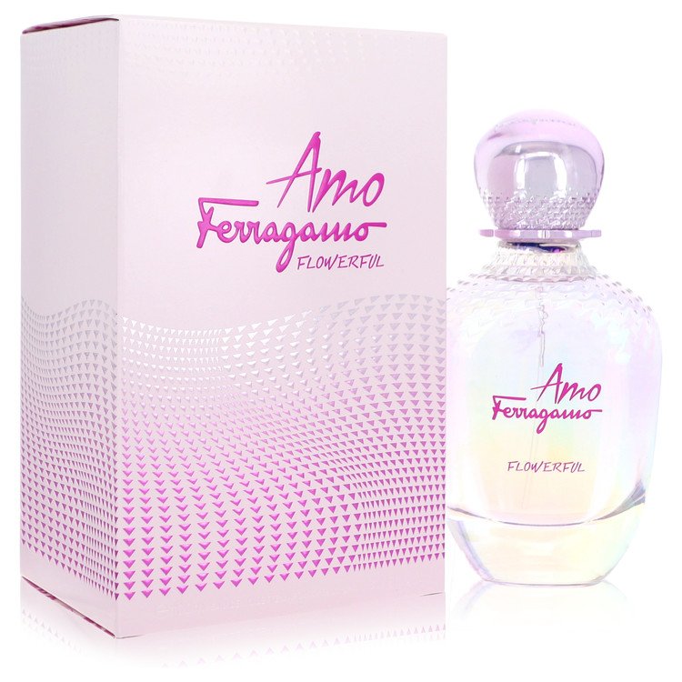 Amo Flowerful Eau De Toilette Spray By Salvatore Ferragamo For Women