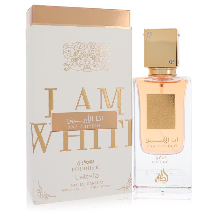 Ana Abiyedh I Am White Poudree Eau De Parfum Spray (Unisex) By Lattafa For Women