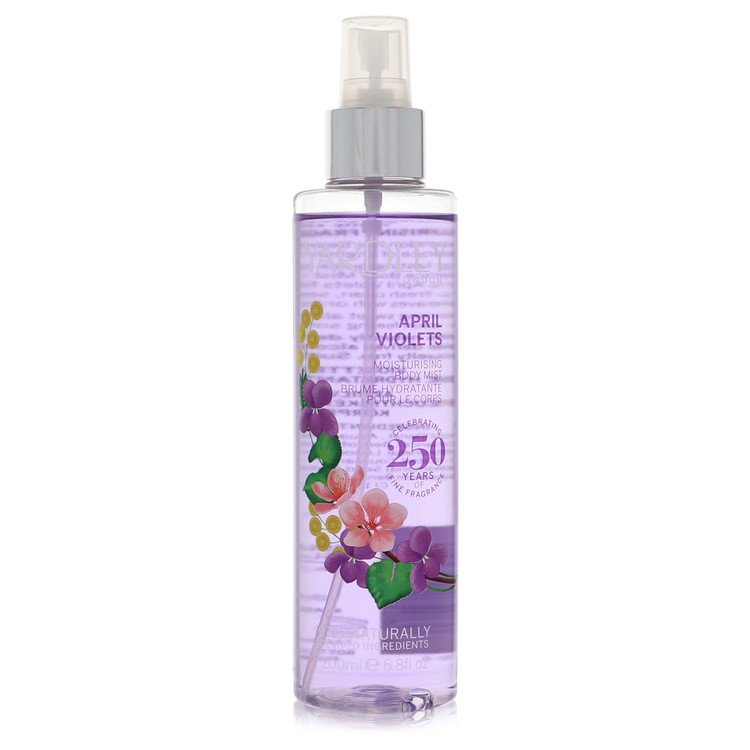 April Violets Body Mist By Yardley London For Women