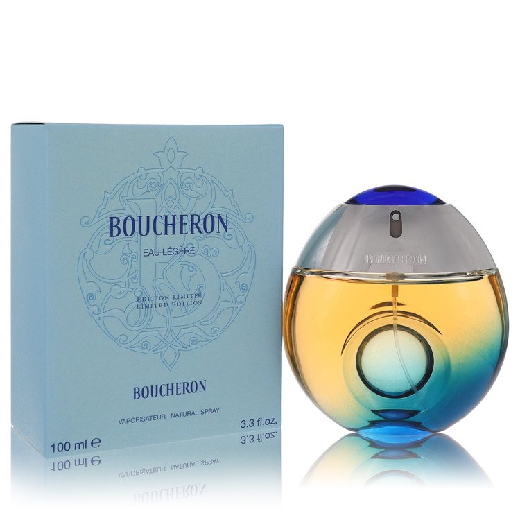 Boucheron Eau Legere Eau De Toilette Spray (Blue Bottle, Bergamote, Genet, Narcisse, Musc) By Boucheron For Women