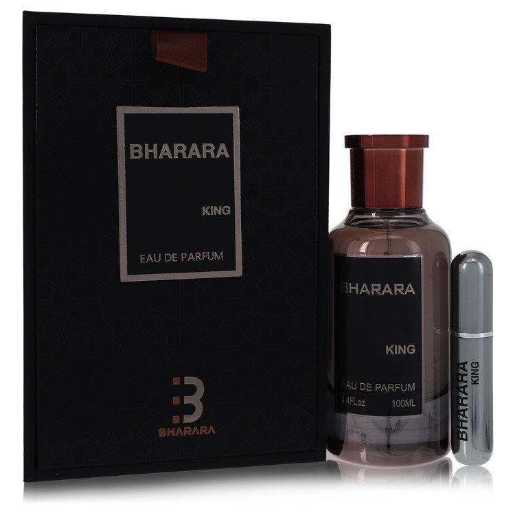 Bharara King Eau De Parfum Spray + Refillable Travel Spray By Bharara Beauty For Men