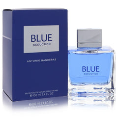 Blue Seduction Eau De Toilette Spray By Antonio Banderas For Men