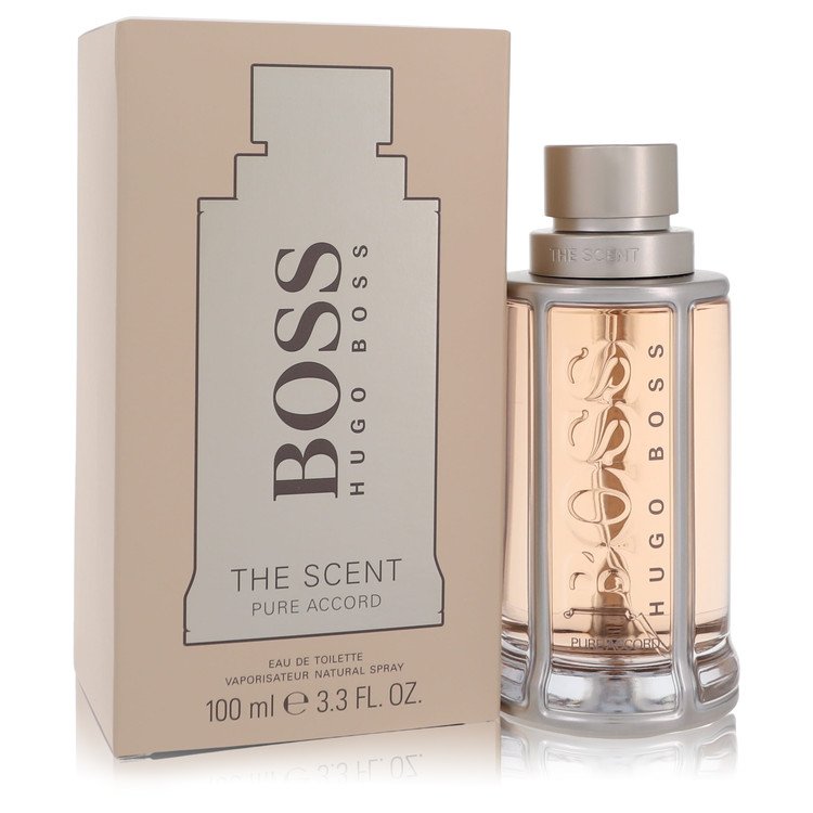 Boss The Scent Pure Accord Eau De Toilette Spray By Hugo Boss For Men