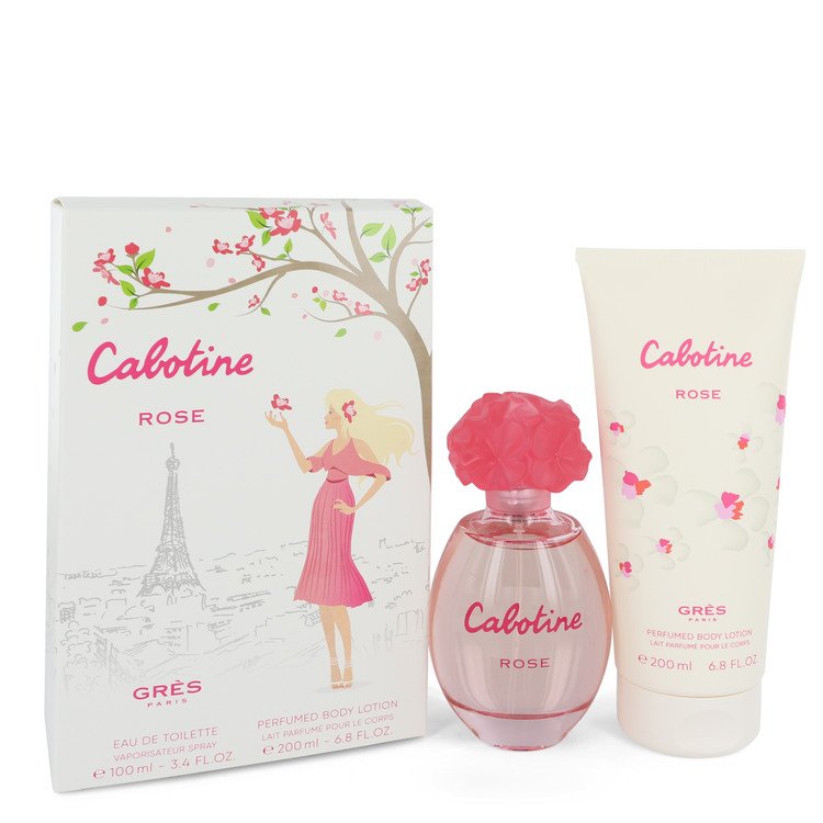 Cabotine Rose Gift Set By Parfums Gres For Women