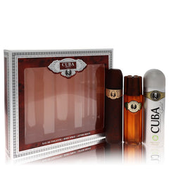 Cuba Gold Gift Set By Fragluxe For Men