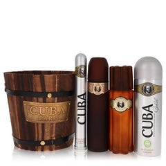 Cuba Gold Gift Set By Fragluxe For Men