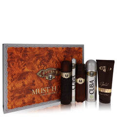 Cuba Gold Gift Set By Fragluxe For Men