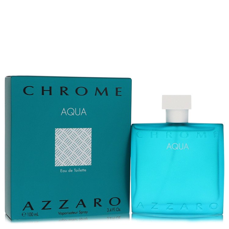 Chrome Aqua Eau De Toilette Spray By Azzaro For Men