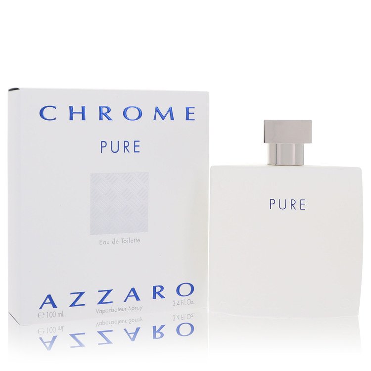 Chrome Pure Eau De Toilette Spray By Azzaro For Men