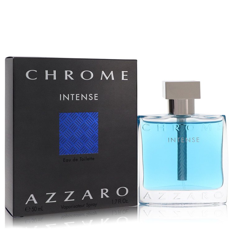 Chrome Intense Eau De Toilette Spray By Azzaro For Men