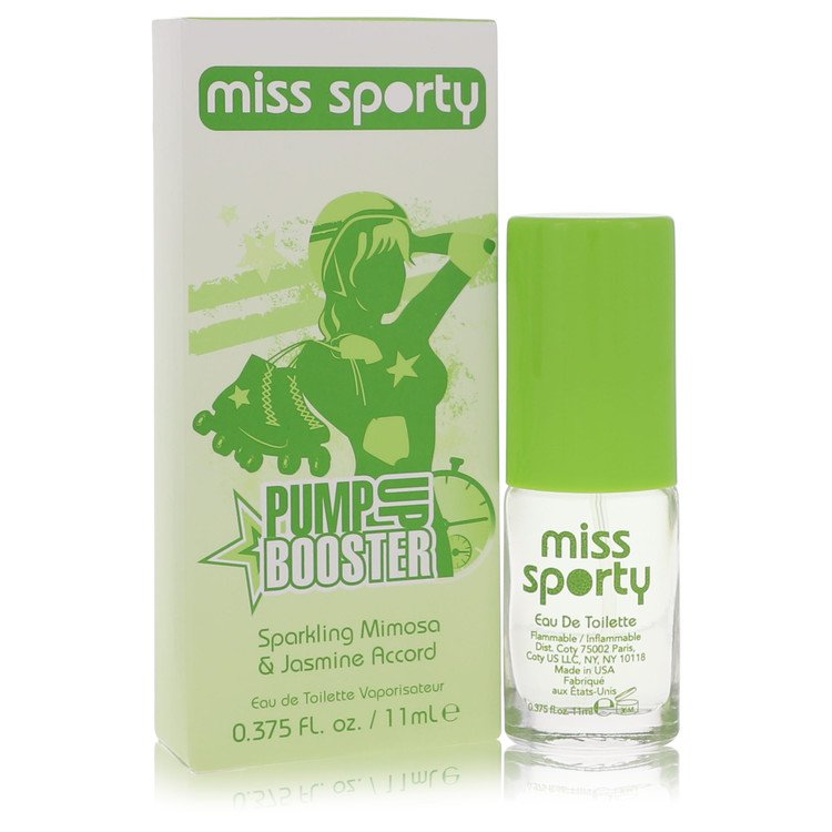 Miss Sporty Pump Up Booster Sparkling Mimosa & Jasmine Accord Eau De Toilette Spray By Coty For Women