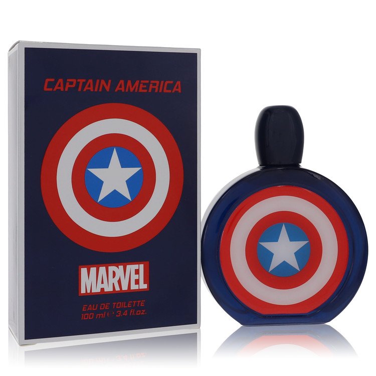 Captain America Eau De Toilette Spray By Marvel For Men