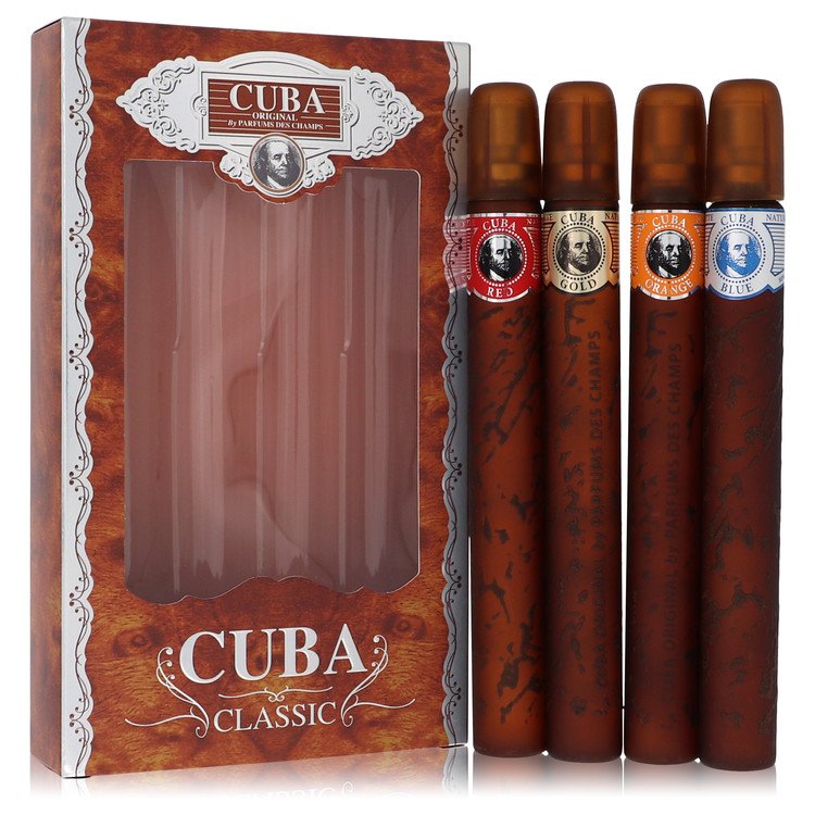 Cuba Red Gift Set By Fragluxe For Men