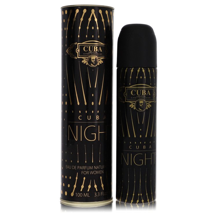 Cuba Night Eau De Parfum Spray By Fragluxe For Women