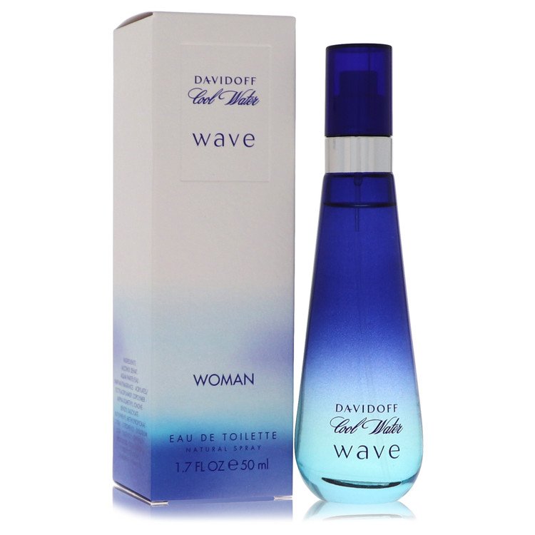 Cool Water Wave Eau De Toilette Spray By Davidoff For Women