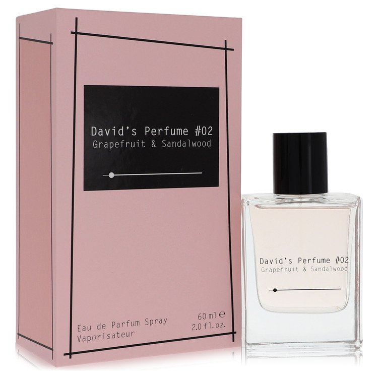 David's Perfume #02 Grapefruit & Sandalwood Eau De Parfum Spray (Unisex) By David Dobrik For Women