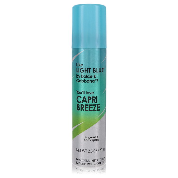 Designer Imposters Capri Breeze Body Spray By Parfums De Coeur For Women