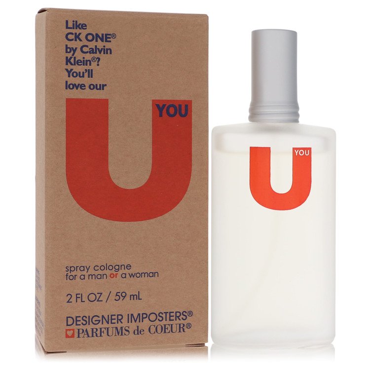 Designer Imposters U You Cologne Spray (Unisex) By Parfums De Coeur For Women