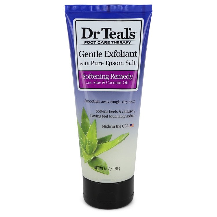 Dr Teal's Gentle Exfoliant With Pure Epson Salt Gentle Exfoliant with Pure Epsom Salt Softening Remedy with Aloe & Coconut Oil (Unisex) By Dr Teal's For Women