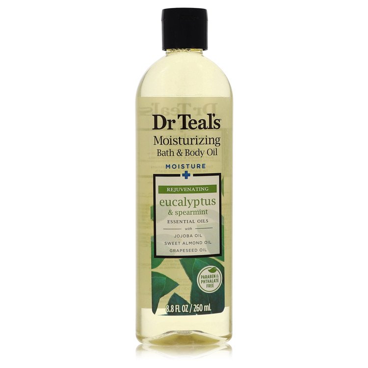 Dr Teal's Bath Additive Eucalyptus Oil Pure Epson Salt Body Oil Relax & Relief with Eucalyptus & Spearmint By Dr Teal's For Women