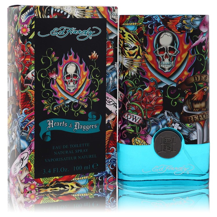 Ed Hardy Hearts & Daggers Eau De Toilette Spray By Christian Audigier For Men