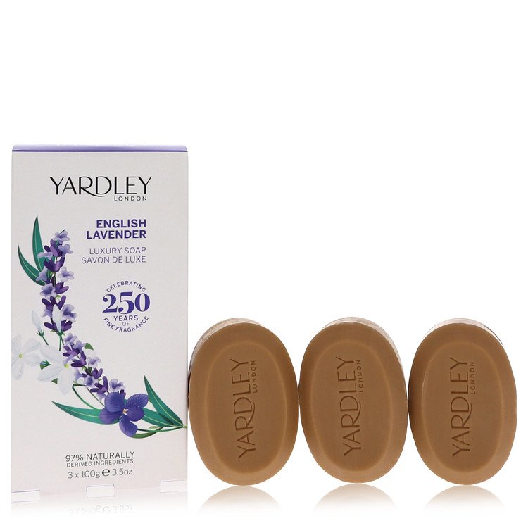 English Lavender 3 x 3.5 oz Soap By Yardley London For Women