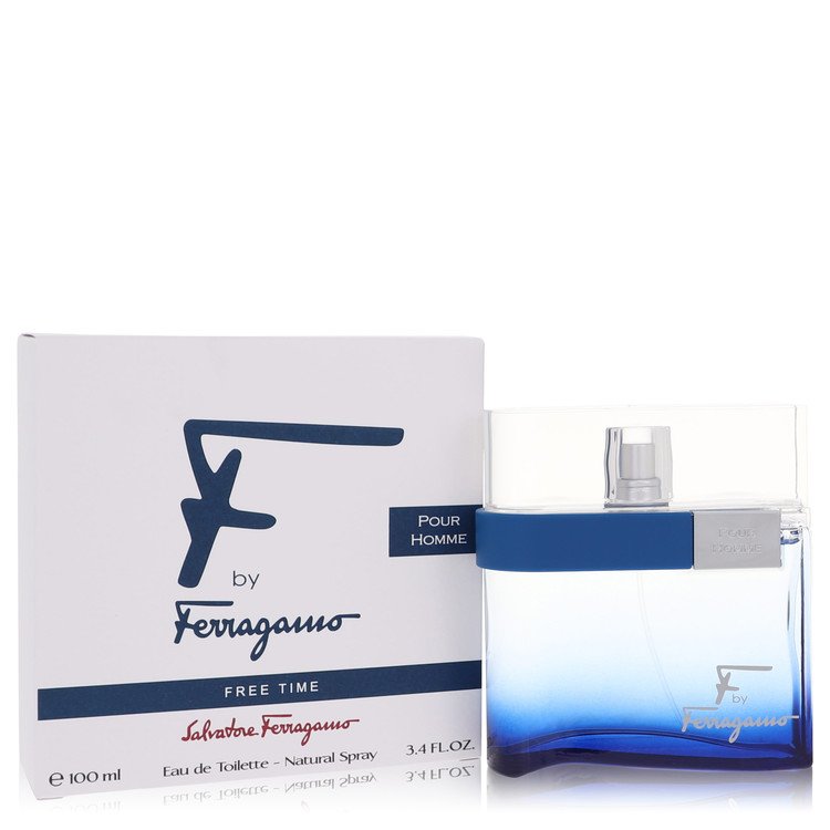 F Free Time Eau De Toilette Spray By Salvatore Ferragamo For Men