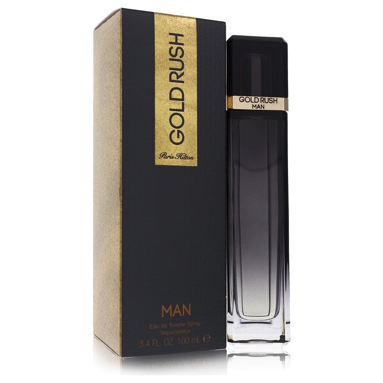 Gold Rush Eau De Toilette Spray By Paris Hilton For Men