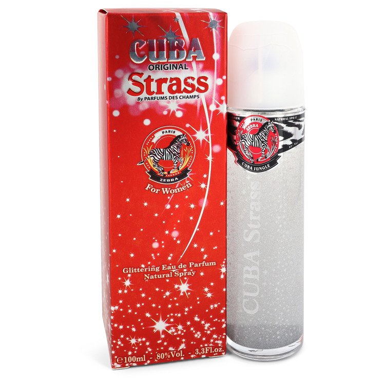 Cuba Strass Zebra Eau De Parfum Spray By Fragluxe For Women