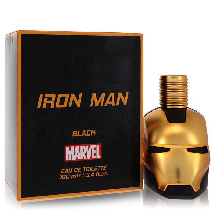 Iron Man Black Eau De Toilette Spray By Marvel For Men