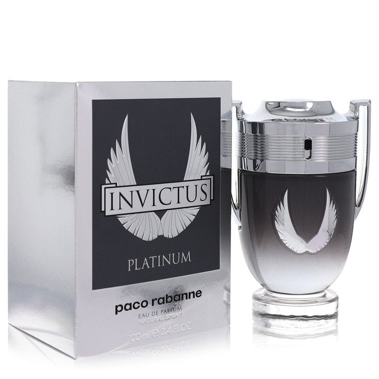 Invictus Platinum Eau De Parfum Spray By Paco Rabanne For Men