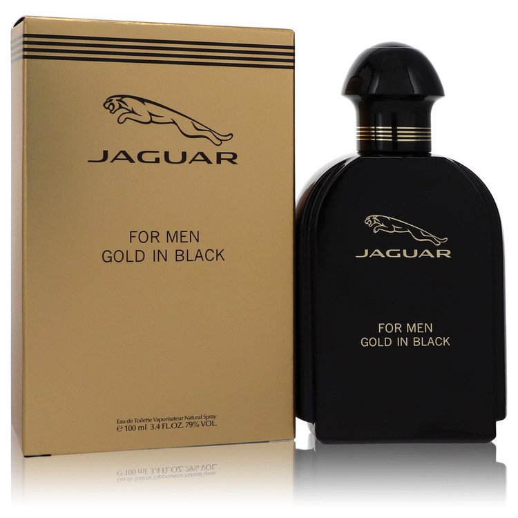 Jaguar Gold In Black Eau De Toilette Spray By Jaguar For Men