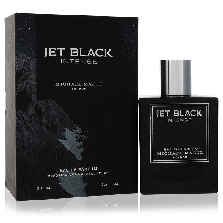 Jet Black Intense Eau De Parfum Spray By Michael Malul For Men