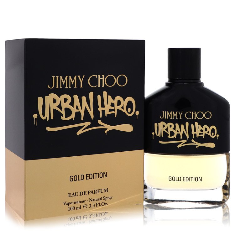 Jimmy Choo Urban Hero Gold Edition Eau De Parfum Spray By Jimmy Choo For Men