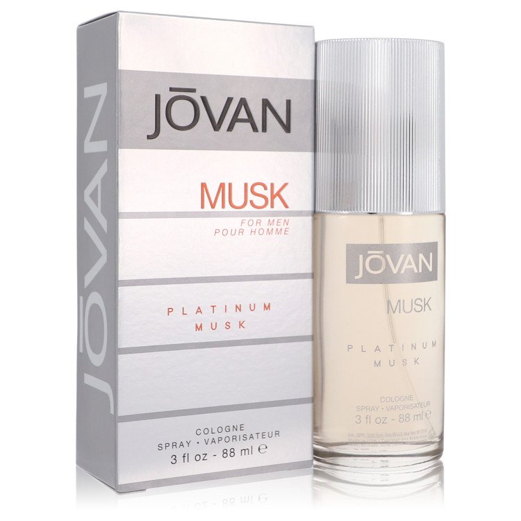 Jovan Platinum Musk Cologne Spray By Jovan For Men