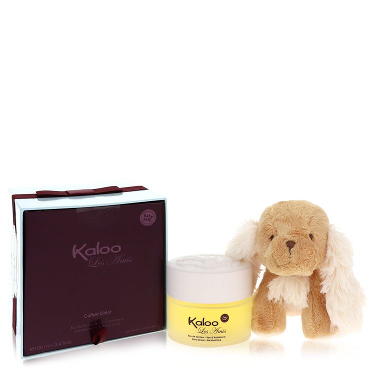 Kaloo Les Amis Eau De Senteur Spray / Room Fragrance Spray (Alcohol Free) + Free Fluffy Puppy By Kaloo For Men