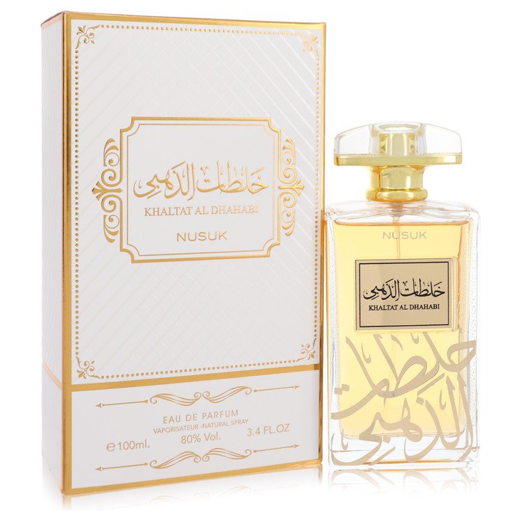 Khaltat Al Dhahabi Eau De Parfum Spray (Unisex) By Nusuk For Men