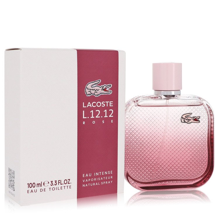 Lacoste Eau De Lacoste L.12.12 Rose Eau Intense Eau De Toilette Spray By Lacoste For Women