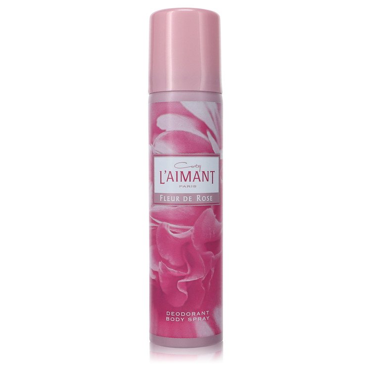 L'aimant Fleur Rose Deodorant Spray By Coty For Women