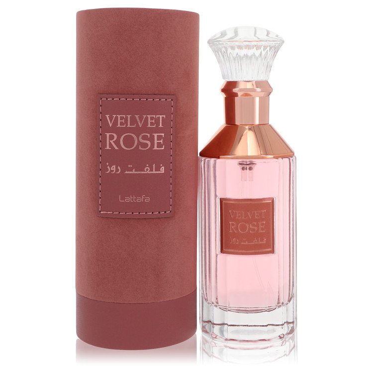 Lattafa Velvet Rose Eau De Parfum Spray (Unisex) By Lattafa For Women