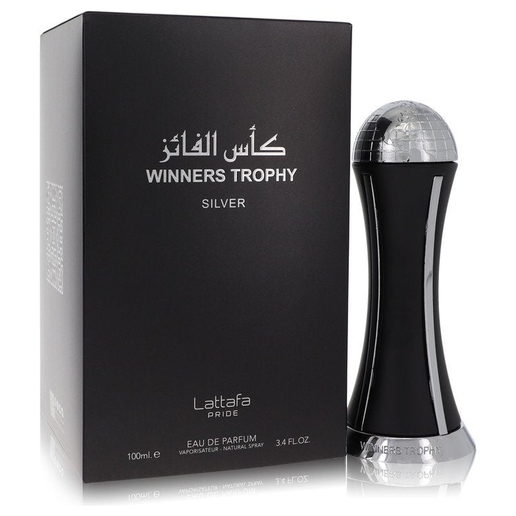 Lattafa Pride Winners Trophy Silver Eau De Parfum Spray By Lattafa For Men